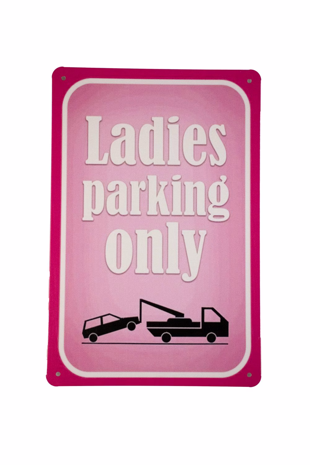 Metalen bord Ladies parking 1 Metalen bord Ladies parking