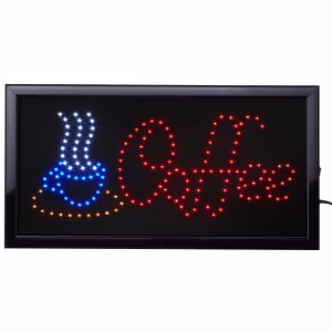 LED bord coffee