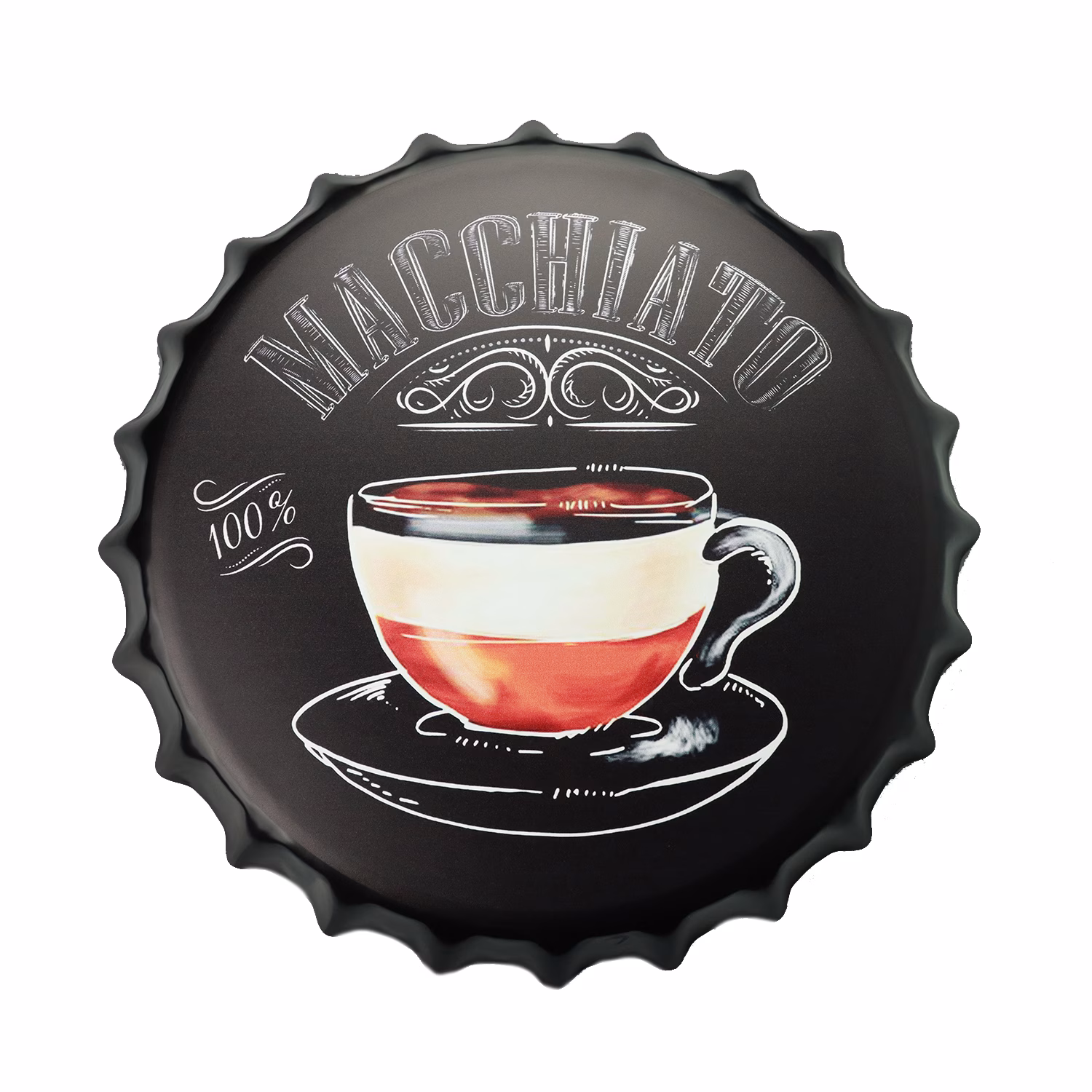 bottle cap macchiato 35 cm 1 bottle cap macchiato 35 cm