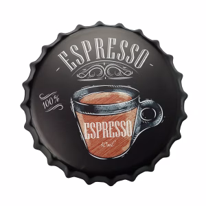 bottle cap expresso 35 cm