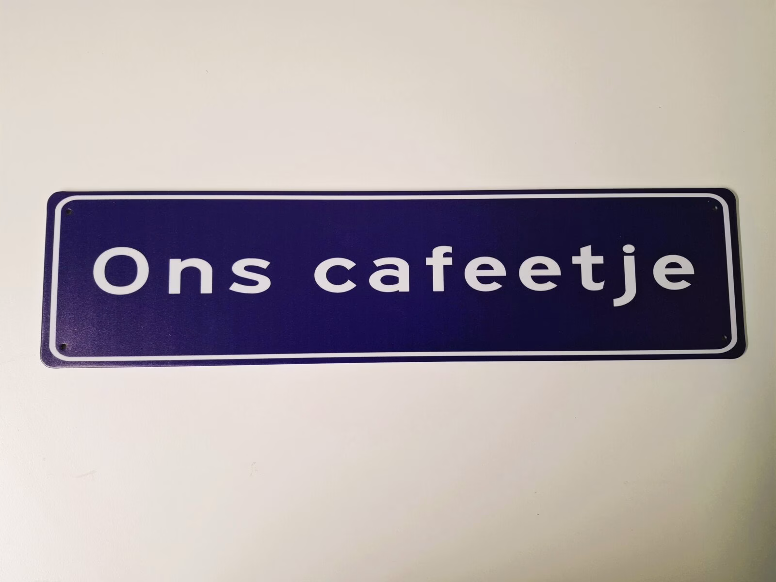 metalen bord 10 x 40 ons cafeetje 1 metalen bord 10 x 40 ons cafeetje