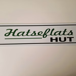 metalen bord10 x 40 hatseflats hut