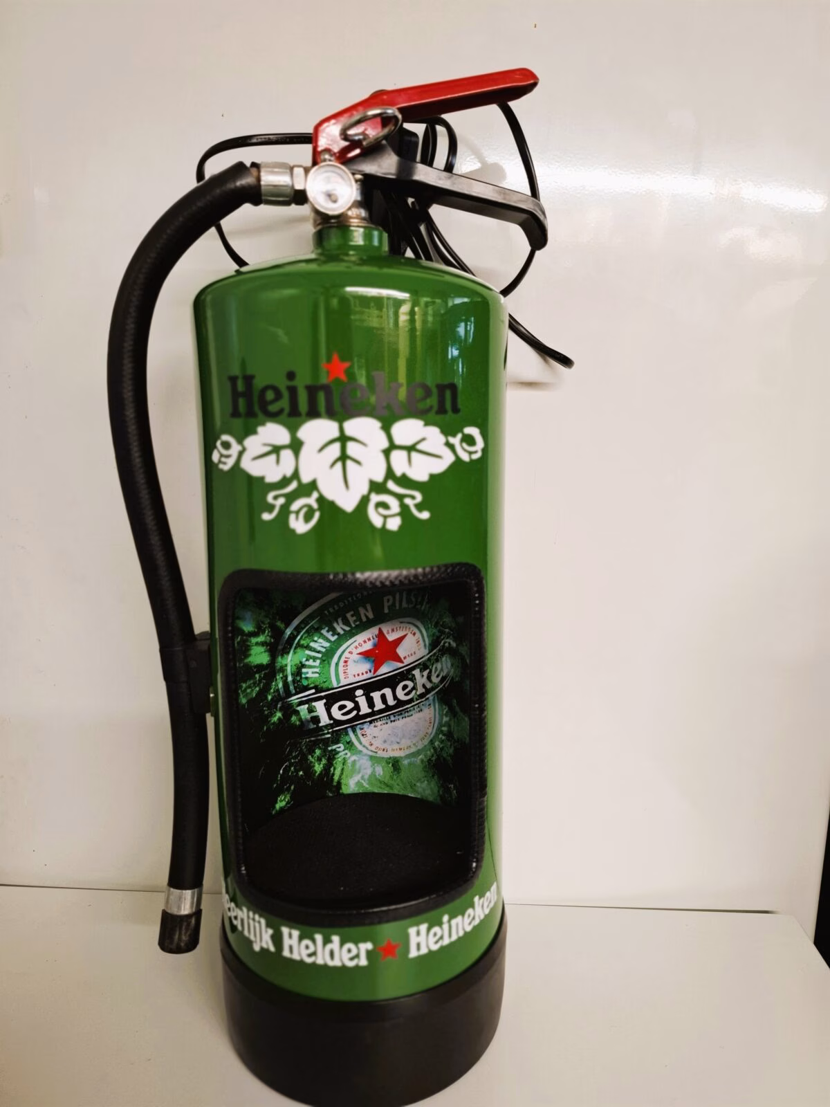 Brandblusser Lamp Heineken | Mancave Lamp 1 Brandblusser lamp Heineken