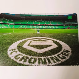 metalen bord fc groningen