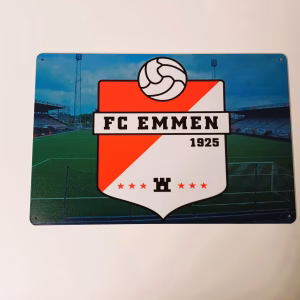 metalen bord fc emmen