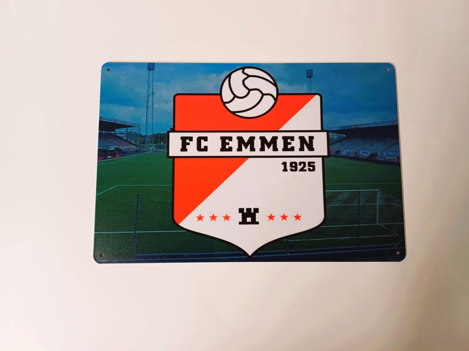 metalen bord fc emmen 1 metalen bord fc emmen