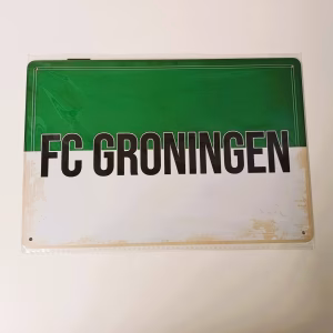 metalen bord fc groningen