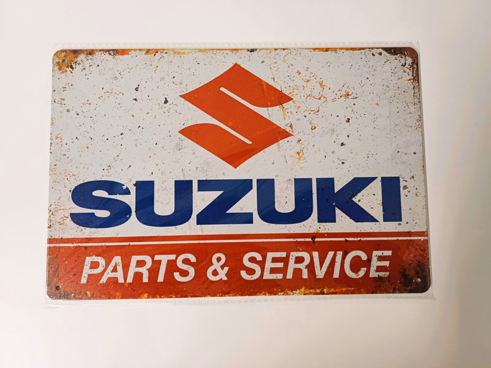 metalen bord suzuki parts&service 1 metalen bord suzuki parts&service