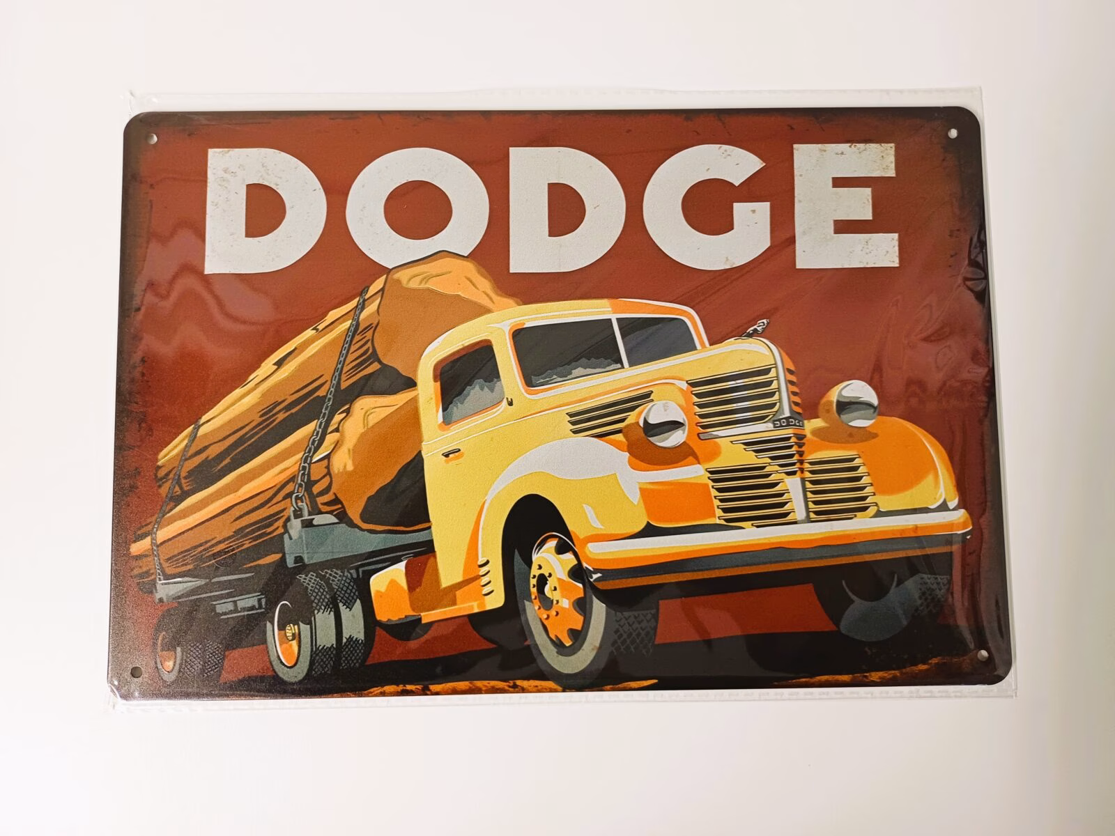 metalen bord dodge 1 metalen bord dodge