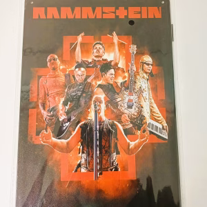 metalen bord rammstein