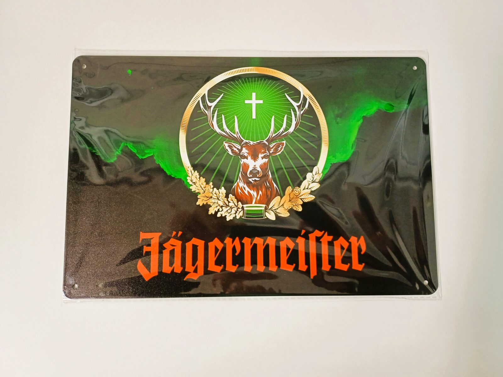 metalen bord jagermeister