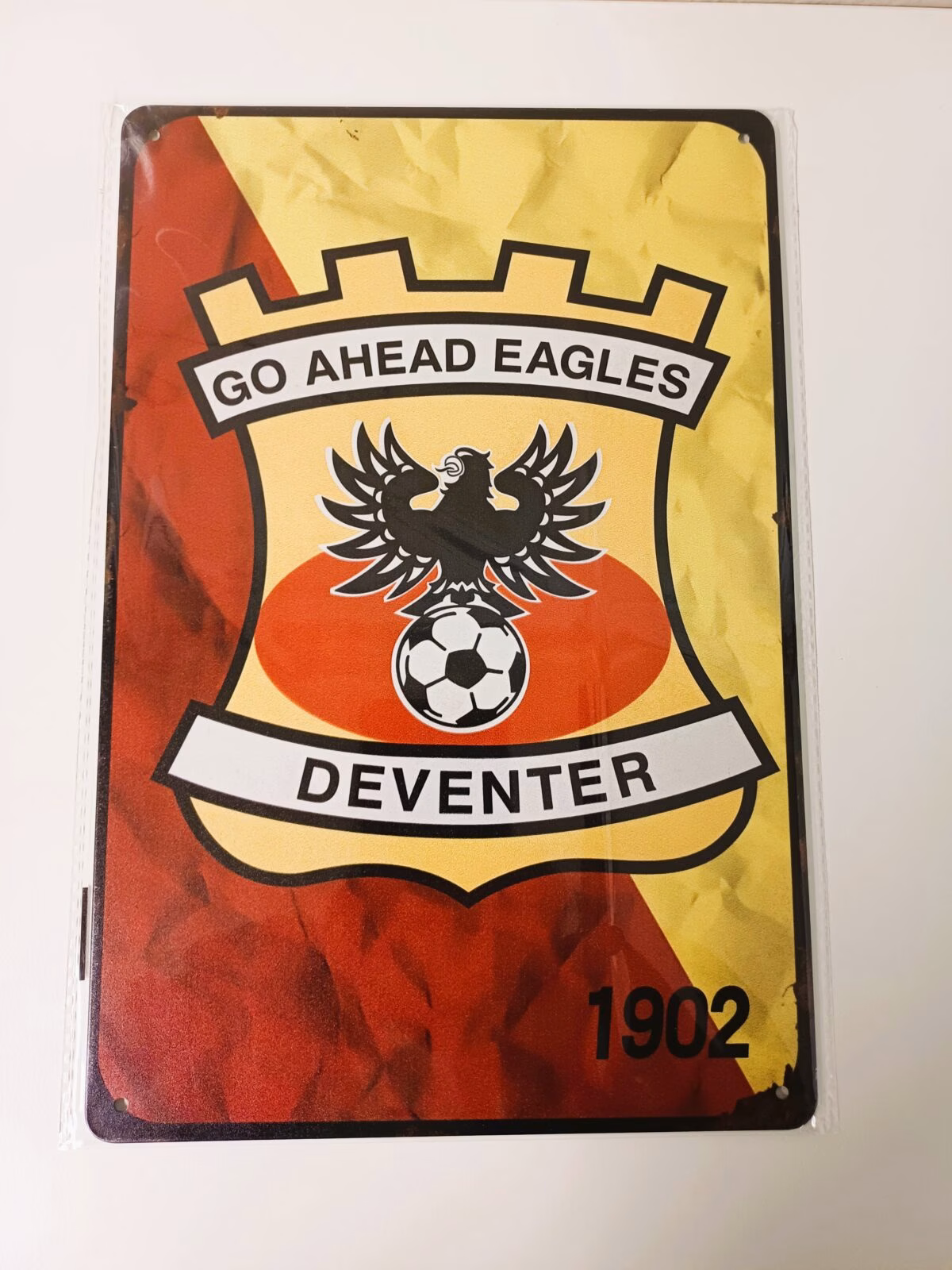 metalen bord go ahead eagles deventer 1 metalen bord go ahead eagles deventer