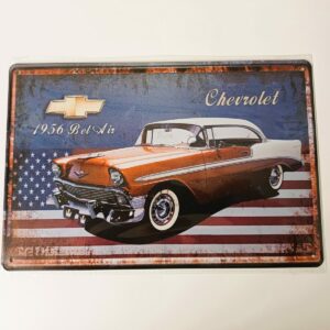 metalen bord chevrolet