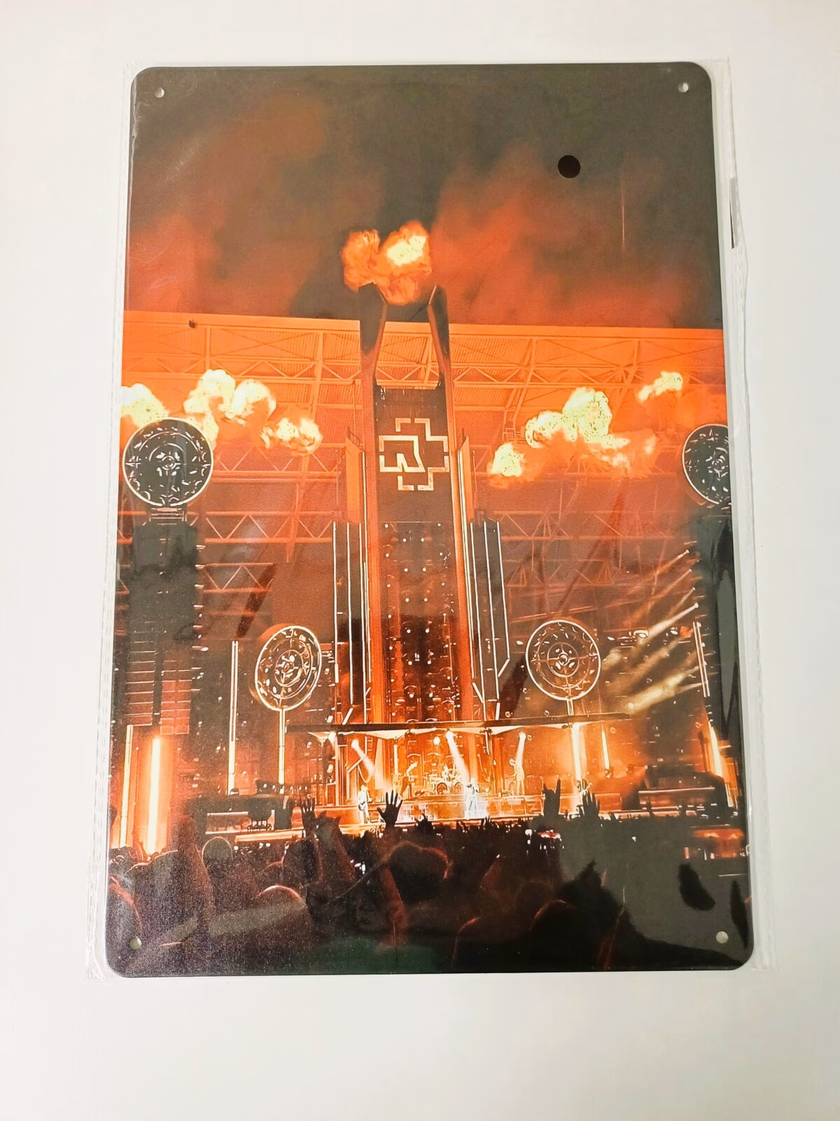 metalen bord rammstein 1 metalen bord rammstein