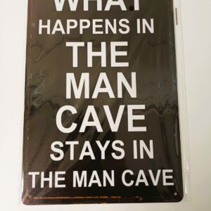 metalen bord what happens the mancave