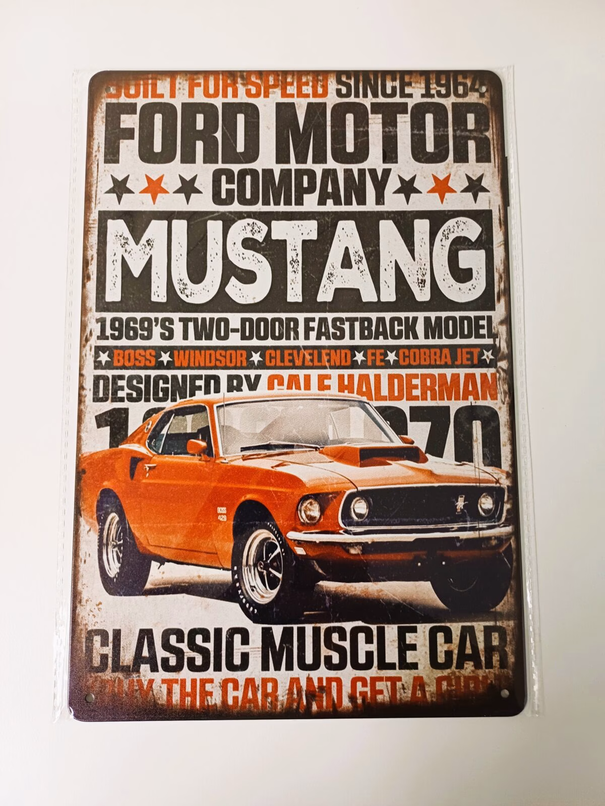 metalen bord ford mustang 1 metalen bord ford mustang