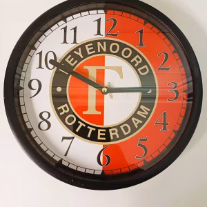 feyenoord wandklok