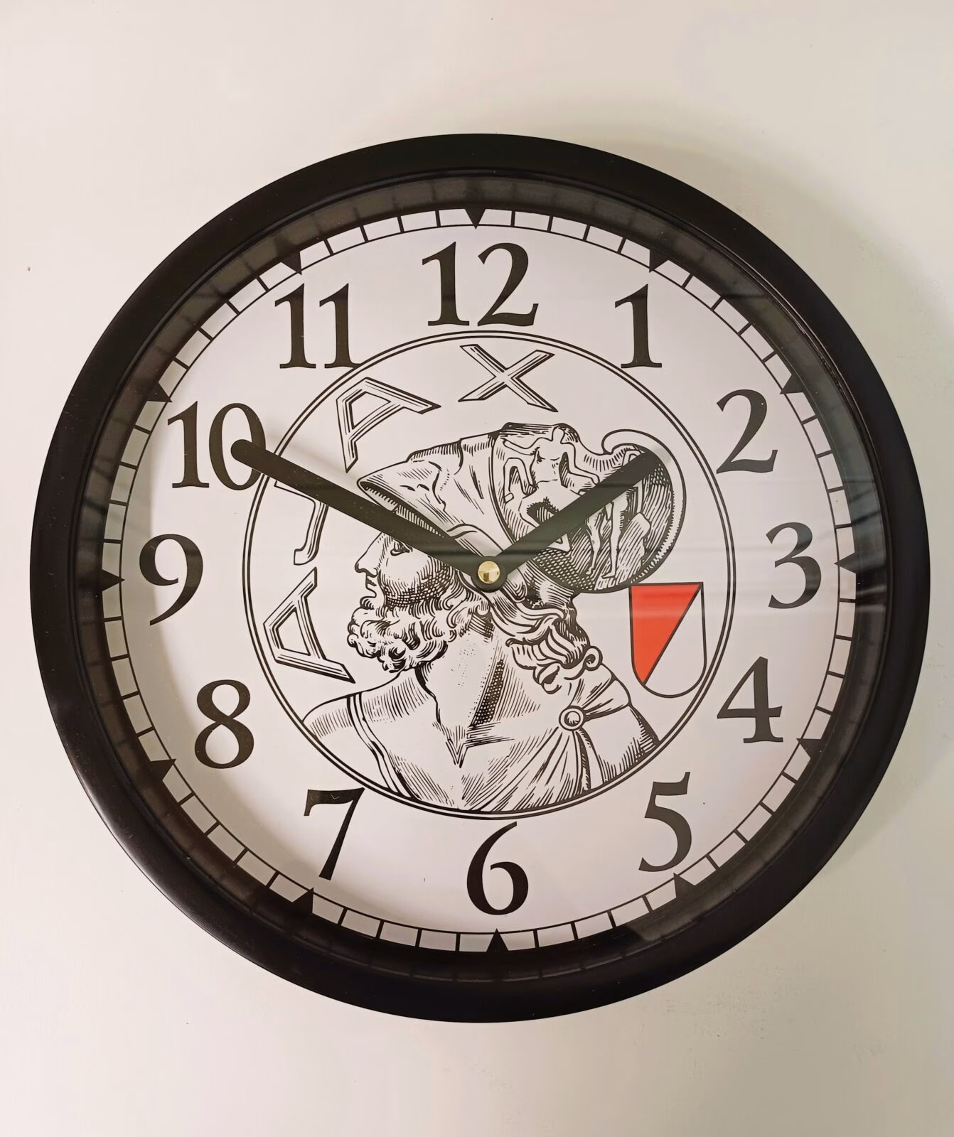 Ajax Wandklok 22 cm – Voetbal Klok 1 ajax wandklok