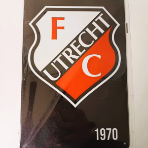 metalen bord fc utrecht