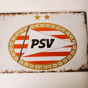 metalen bord psv