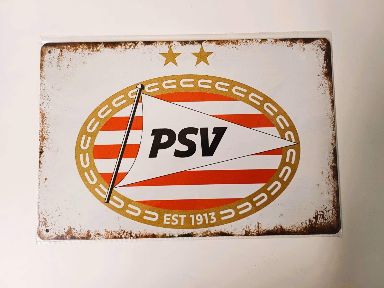 metalen bord psv 1 metalen bord psv