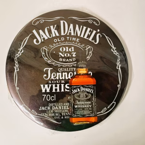 ronde plaat 30 cm jack daniels