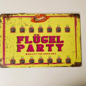 metalen bord flugel party