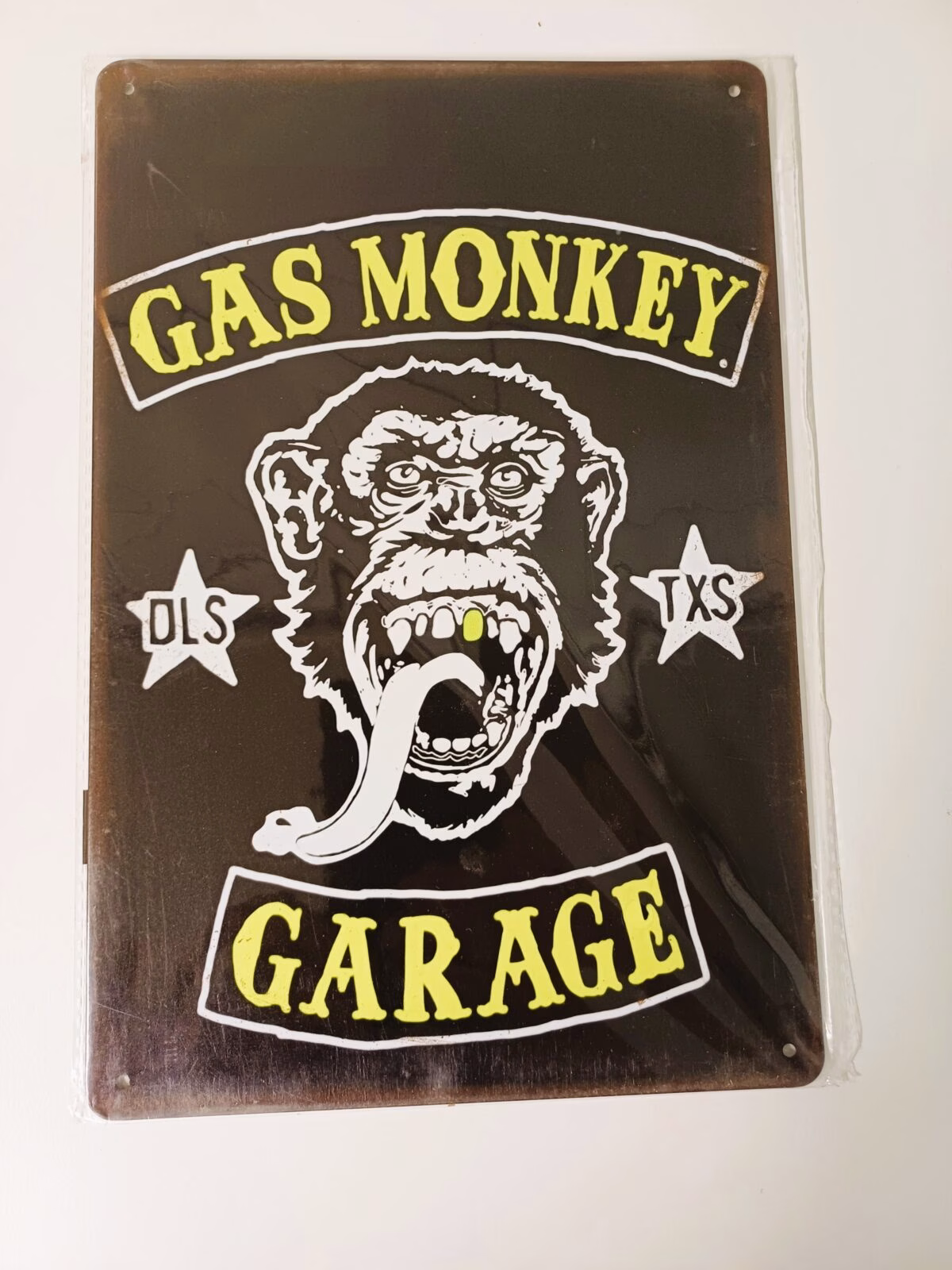 metalen bord gas monkey garage 1 metalen bord gas monkey garage