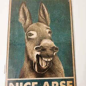 metalen bord nice arse