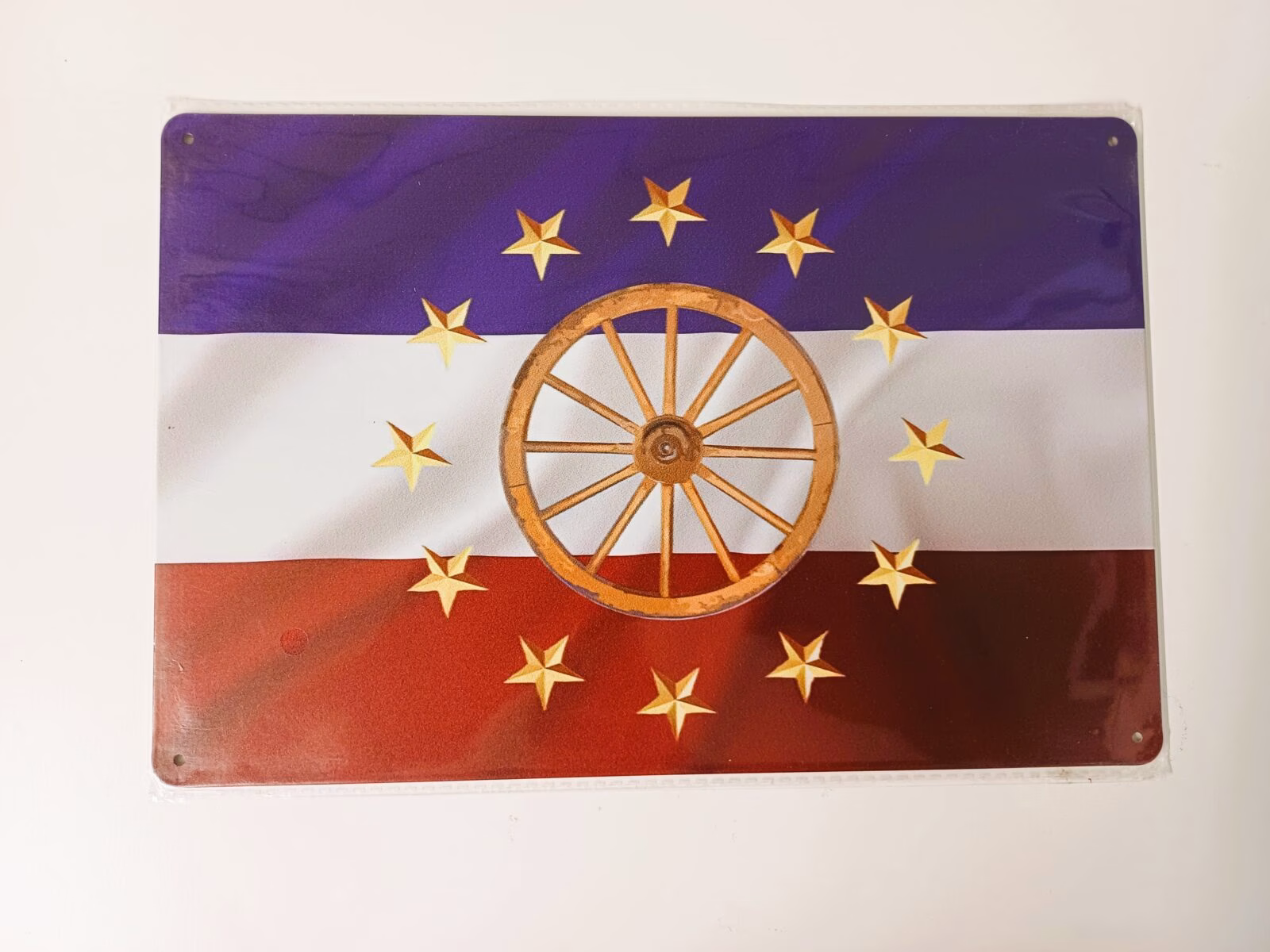 metalen bord reizigers 1 metalen bord reizigers
