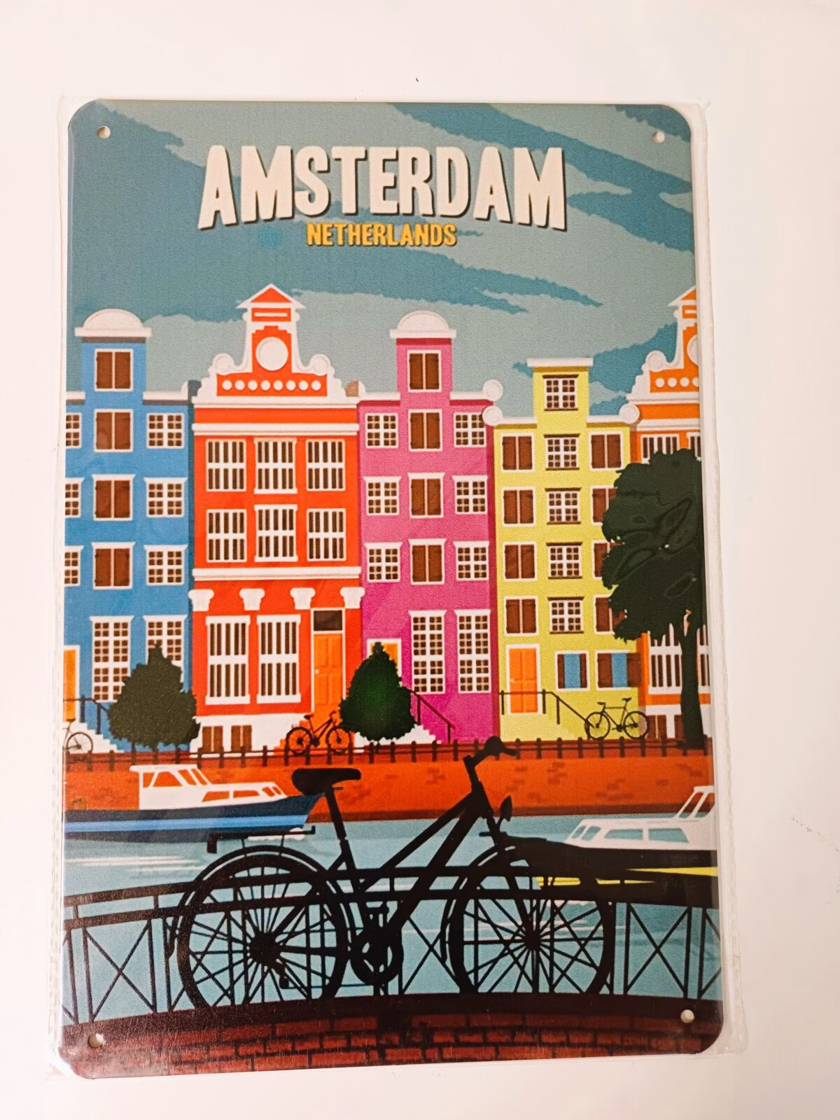 metalen bord amsterdam 1 metalen bord amsterdam