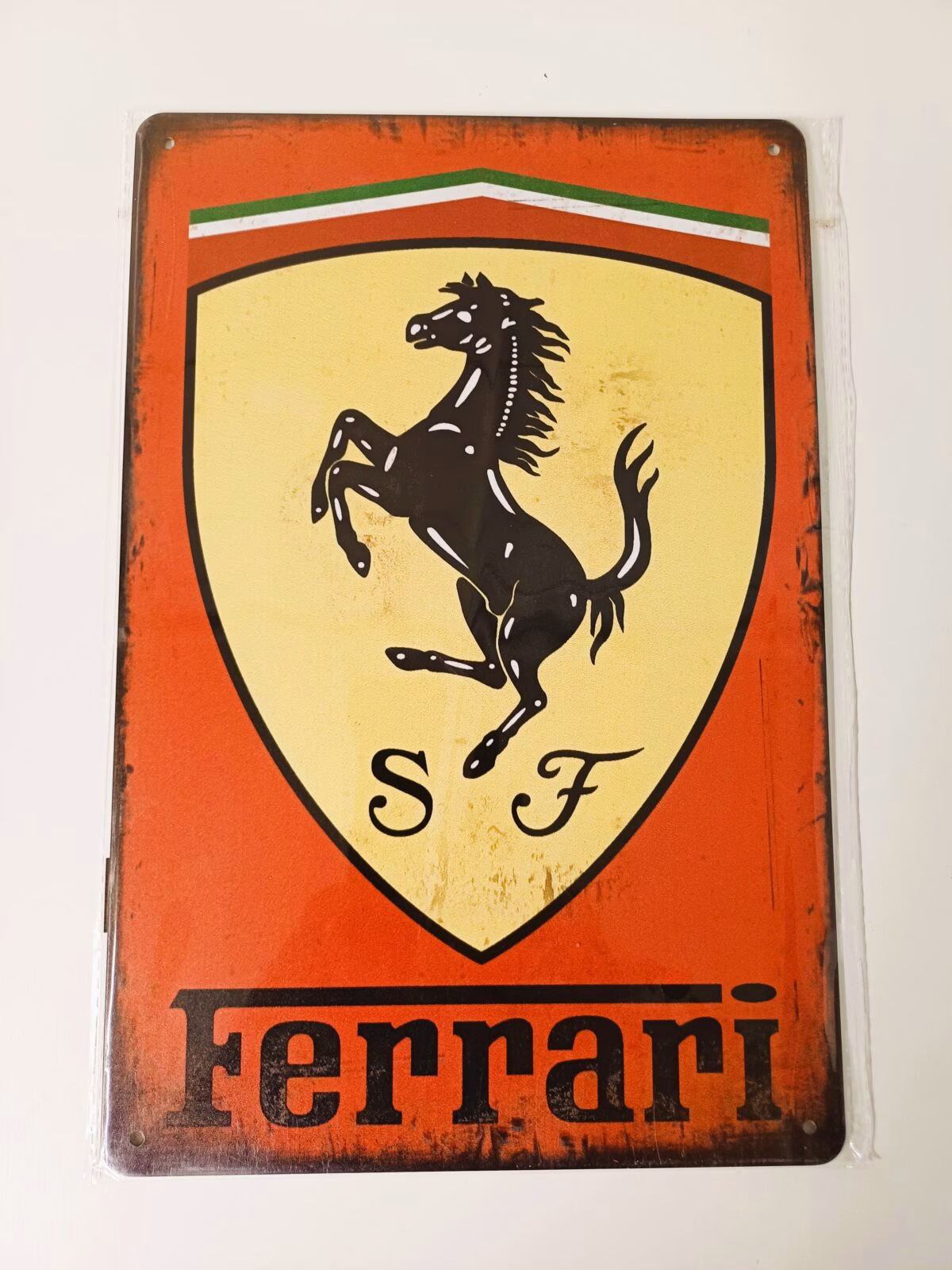 metalen bord ferrari 1 metalen bord ferrari