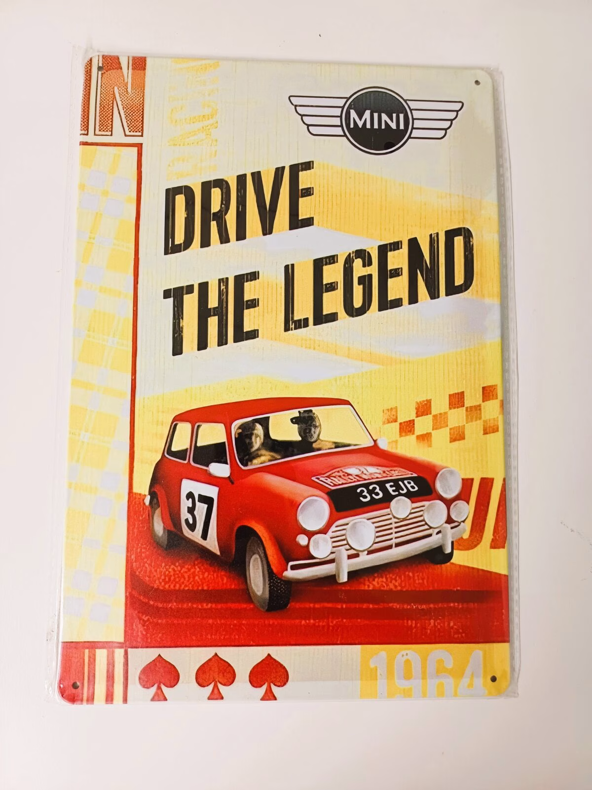 metalen bord mini drive the legend 1 metalen bord mini drive the legend
