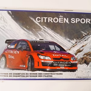 metalen bord citroen sport