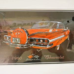 metalen bord chevrolet