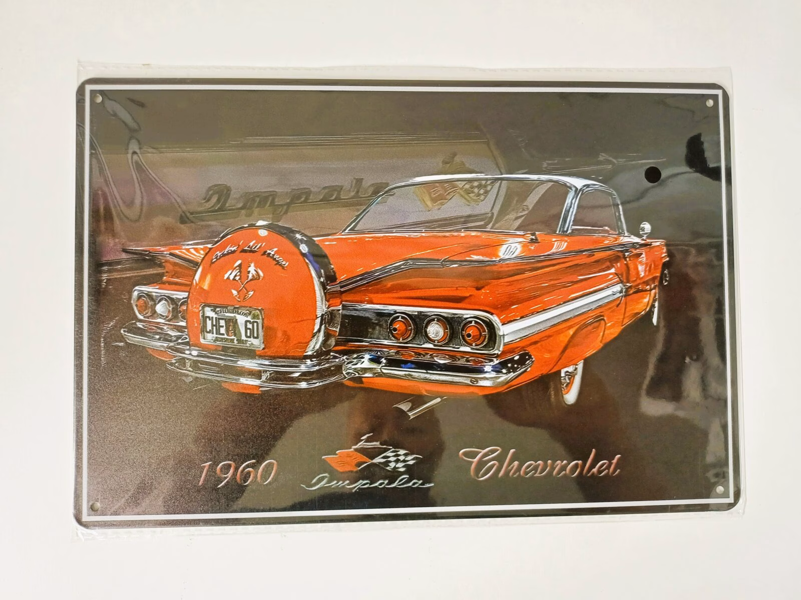 metalen bord chevrolet 1 metalen bord chevrolet