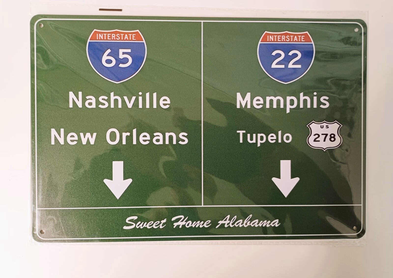 metalen bord sweet home alabama 1 metalen bord sweet home alabama