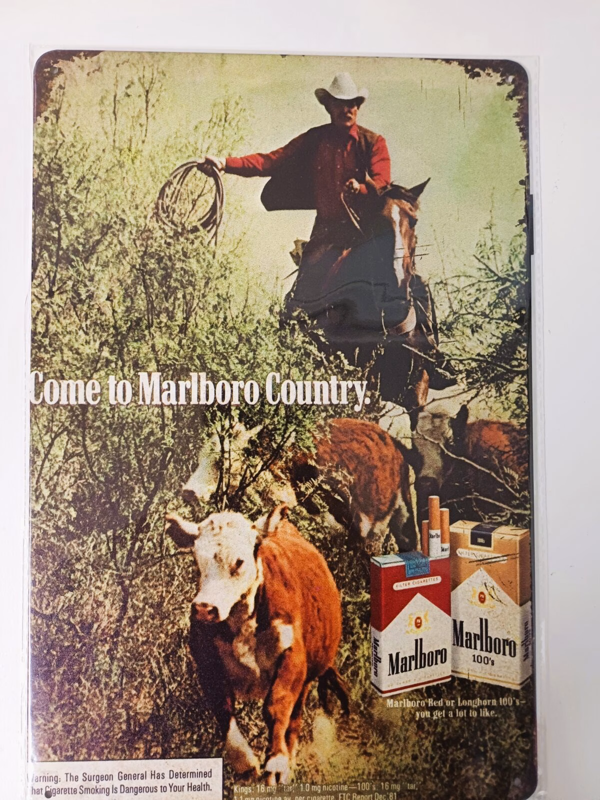metalen bord marlboro 1 metalen bord marlboro