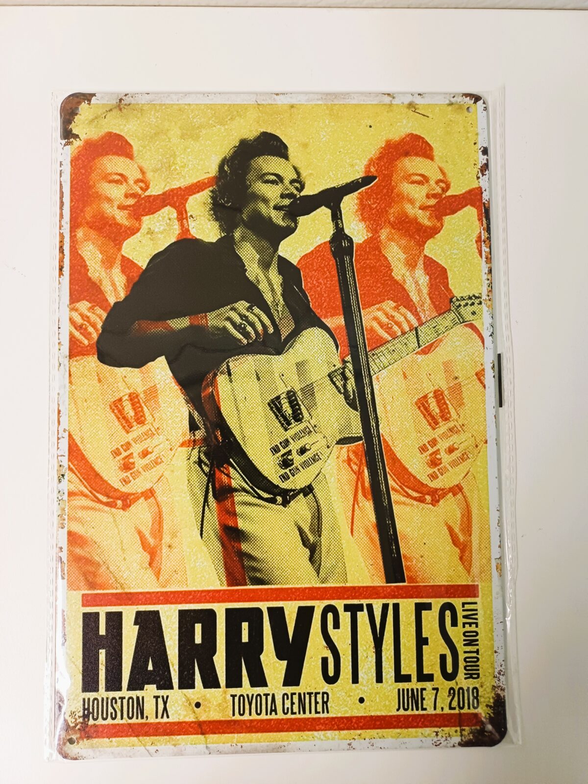 metalen bord harry styles