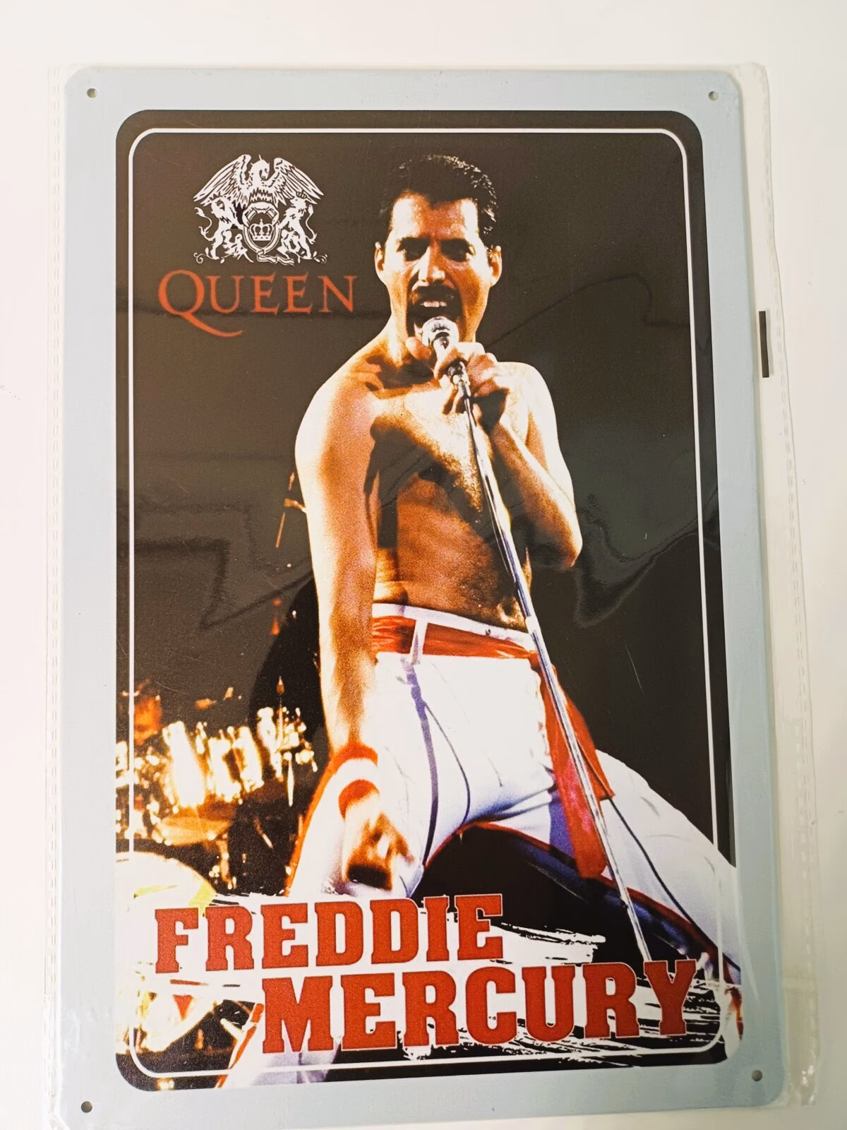 metalen bord freddie mercury 1 metalen bord freddie mercury