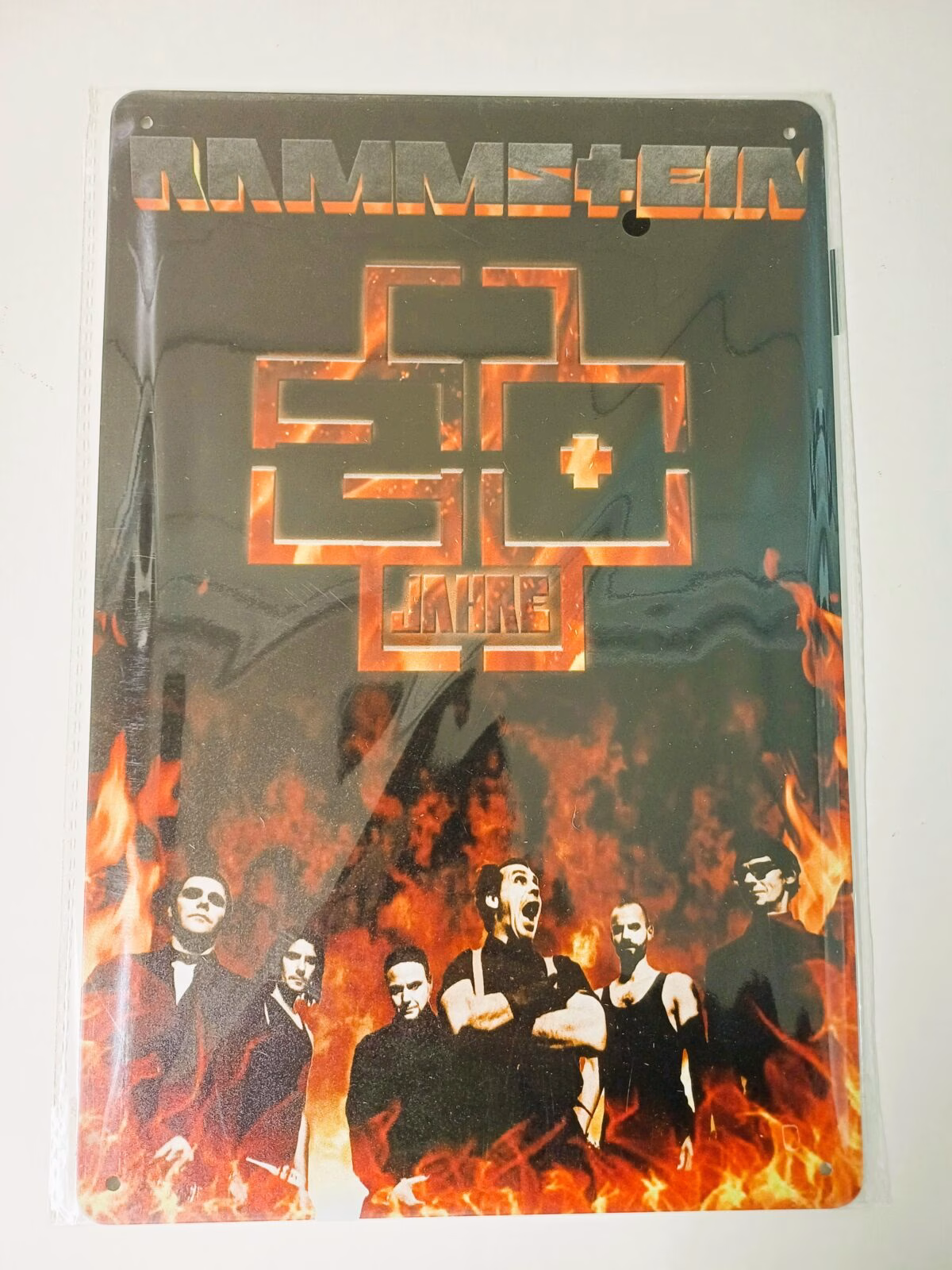 metalen bord rammstein 1 metalen bord rammstein