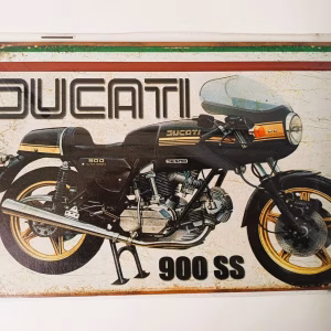 metalen bord ducati 900ss