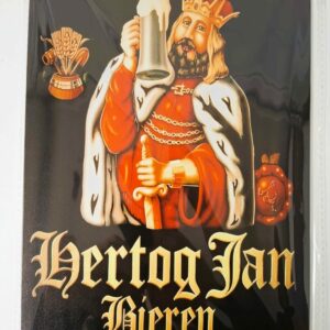 metalen bord hertog jan bieren