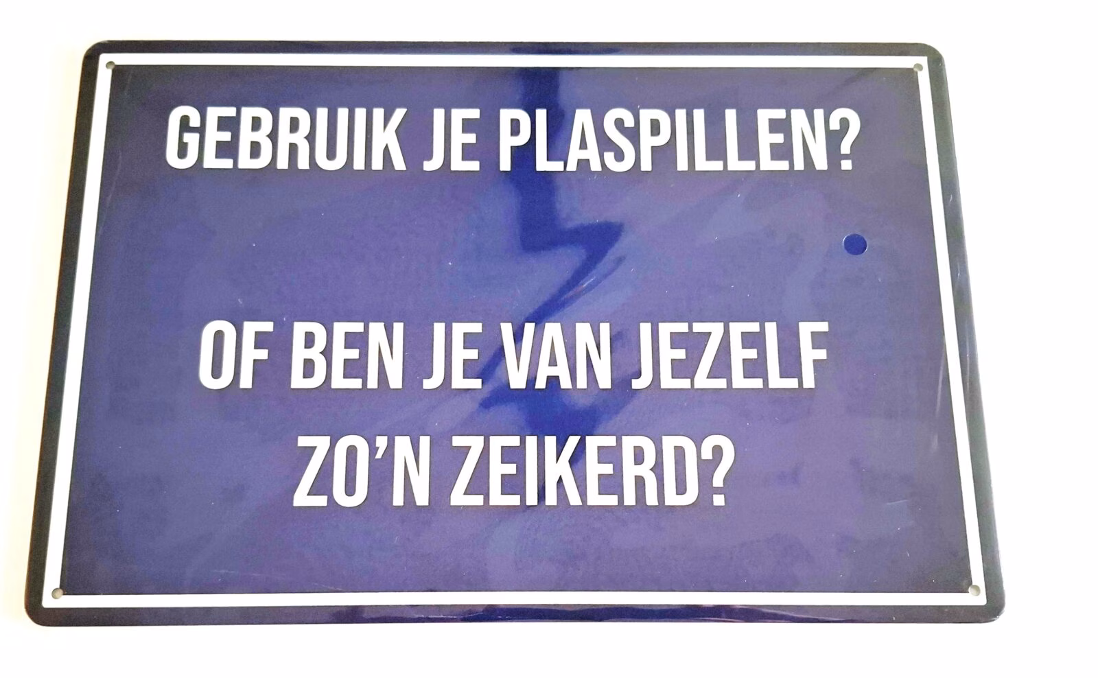 Gebruik je plaspillen 1 Gebruik je plaspillen
