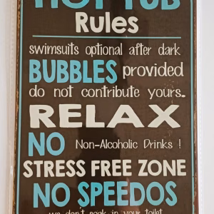 Hot tub rules
