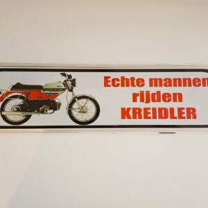 Echte mannen rijden kreidler