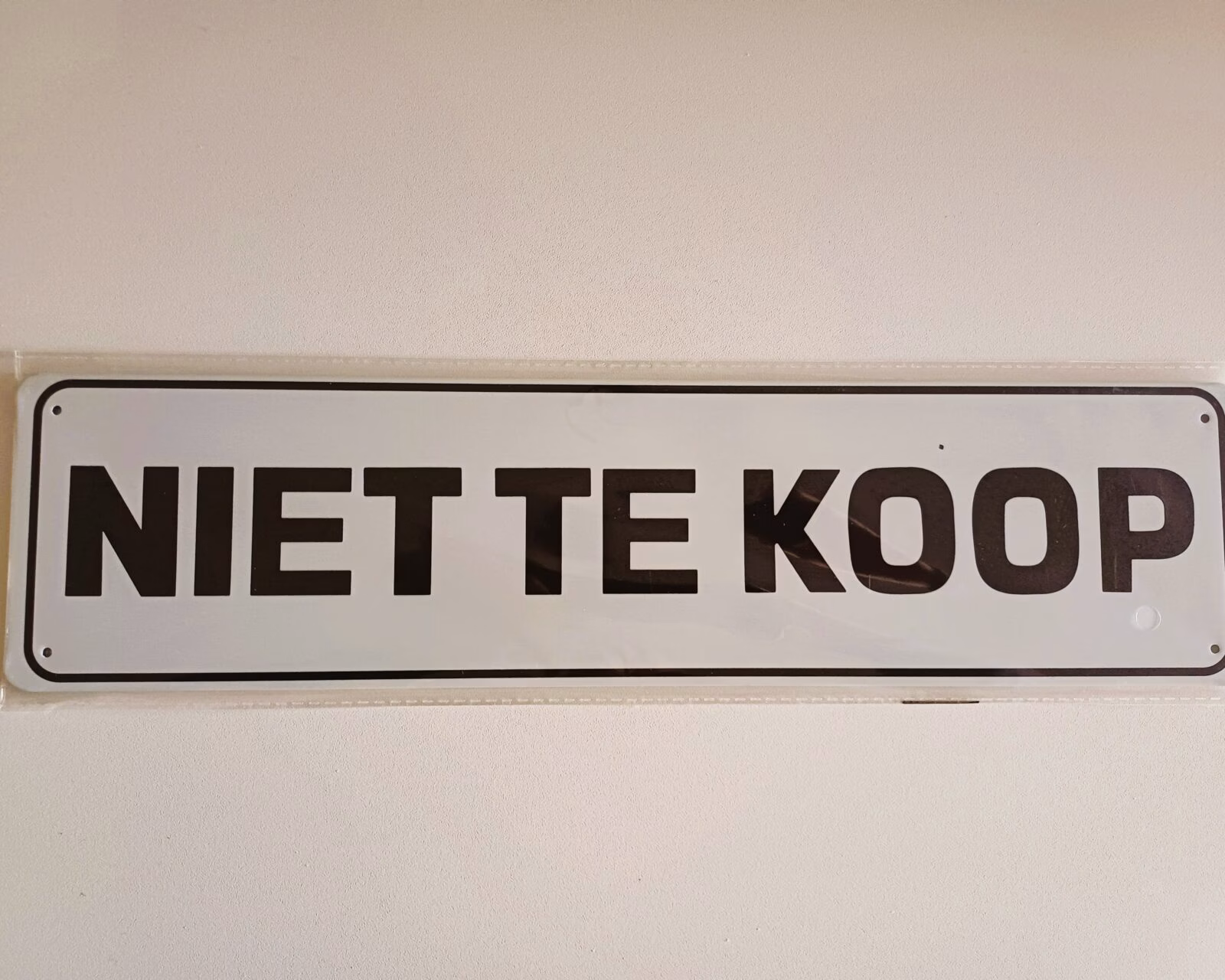 Niet te koop 1 Niet te koop