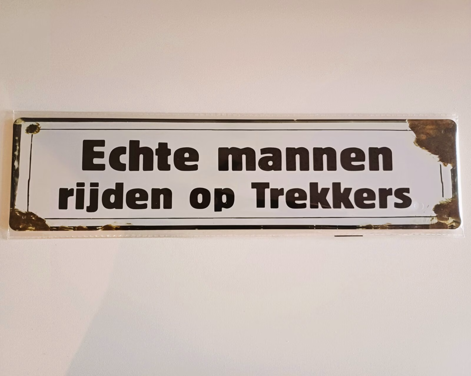 Echte mannen rijden op trekkers 1 Echte mannen rijden op trekkers