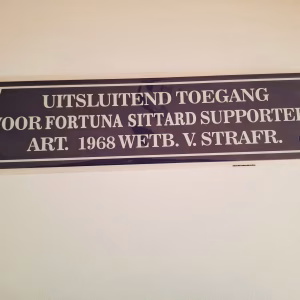 fortuna sittard supporters bord
