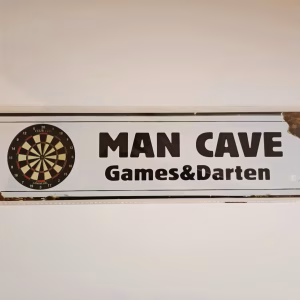 Mancave games&darten